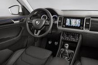 Skoda позволила заглянуть внутрь кроссовера Kodiaq