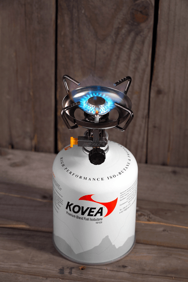 Газовая горелка KOVEA Scorpion Stove KB-0410 (1,85 кВт; с пьезоподжигом и экраном). - фото 8 - id-p47674157