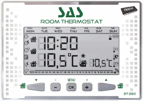 Термостат комнатный TECH ST-290 V2 - фото 1 - id-p47699796