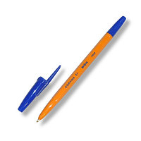 Ручка шариковая Corvina желто-синий корпус, цвет - синий, черный, красный, зеленый