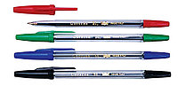 Ручка шариковая Corvina прозрачный корпус, цвет - синий, черный, красный, зеленый