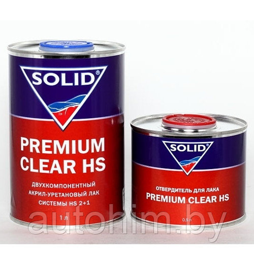 Лак Solid Premium Clear HS 1.5 л