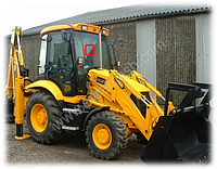 Стекло переднее к JCB 3-4-5 CX 2006---