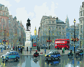 Картина по номерам Лондон после дождя (PC4050130) 40х50 см, фото 2