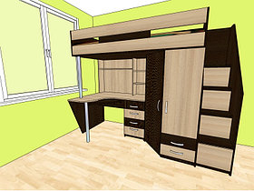 Кровать-чердак