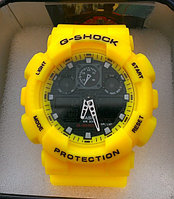 Спортивные часы G-Shock от Casio (копия) Желтые с черным., фото 1