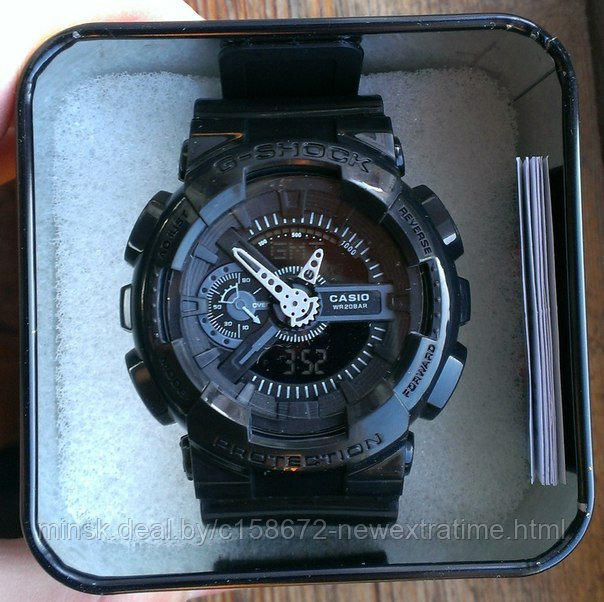 Спортивные часы G-Shock от Casio (копия)Черные.