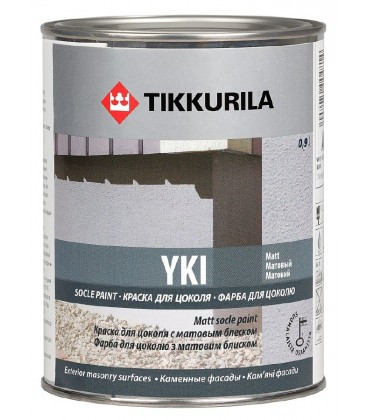 Краска для цоколя Tikkurila Yki 0,9 л