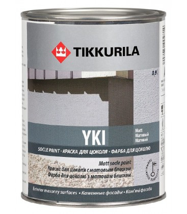 Краска для цоколя Tikkurila Yki (База С) 0,9 л - фото 1 - id-p47817660