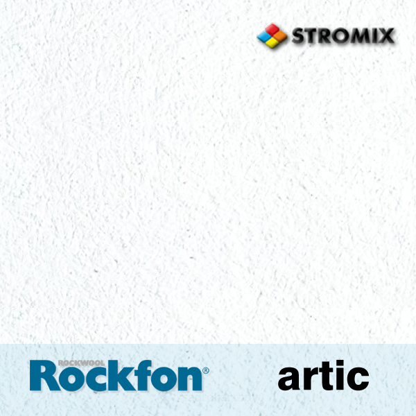 Плита потолка типа Армстронг Rockfon Artic 600х600