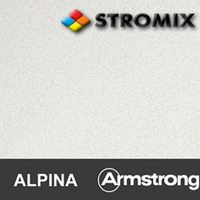 Плита для медицинских учреждений Armstrong Alpina 600х600х13мм Германия