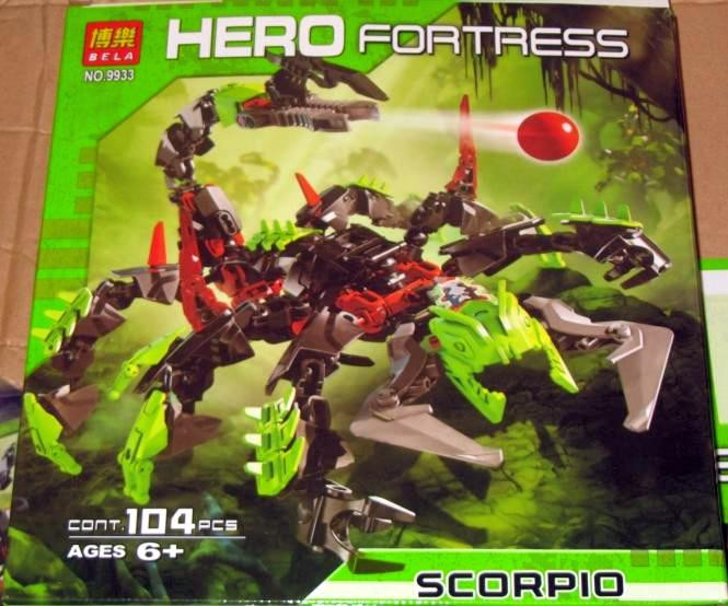 Конструктор Hero Fortress Scorpio 9933 - фото 1 - id-p47905822