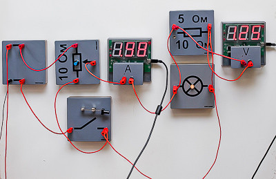 Цифровая лаборатория "Электричество" (набор для демонстраций с комплектом датчиков) - фото 1 - id-p47915953