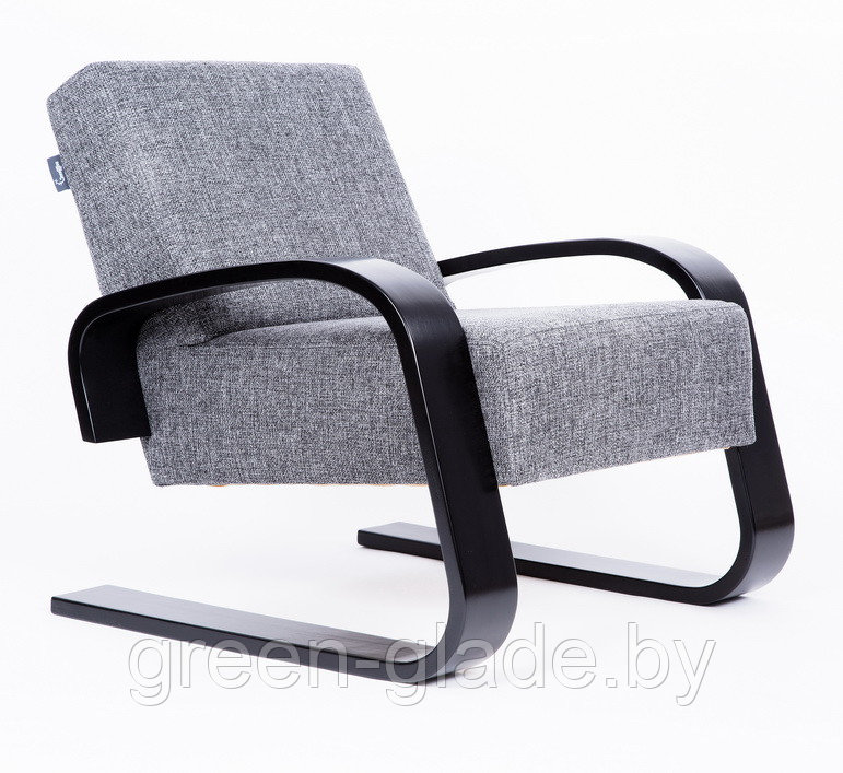 Кресло Рица Муссон с тканевой обивкой цвета Муссон