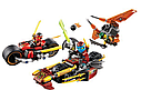Конструктор Ниндзяго NINJAGo Погоня на мотоциклах 10444, 230 дет, аналог Лего Ниндзяго (LEGO) 70600, фото 2