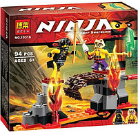 Конструктор Ниндзяго NINJAGo Сражение над лавой 10316, 94 дет, аналог Лего Ниндзяго (LEGO) 70753