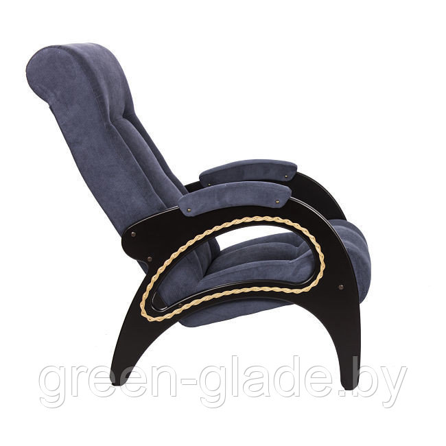 Кресло для отдыха модель 41 каркас Венге ткань Verona Denim Blue - фото 3 - id-p31513489