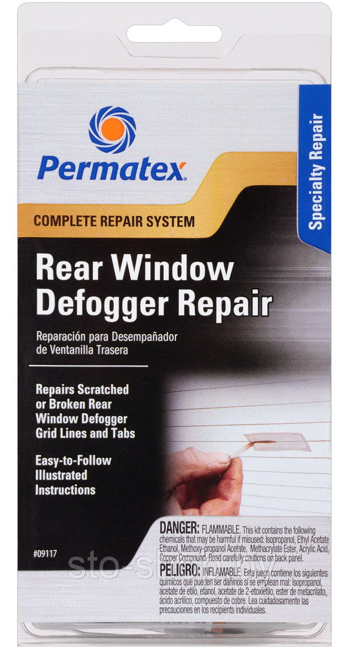 Permatex PX 09117 Набор для ремонта нитей и контактов обогрева заднего стекла