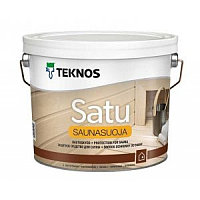 Teknos Satu Saunasuoja (Sauna Natura) - Пропитка для бань и парилок, 9л | Текнос Сату Саунасуоя