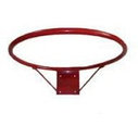 Кольцо баскетбольное 38 см с упором и сеткой, фото 2