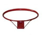 Кольцо баскетбольное 38 см с упором и сеткой - фото 2 - id-p48010790