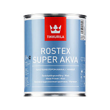 Противокоррозионная грунтовка Tikkurila Rostex Super Akva 1 л