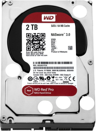 Жесткий диск WD Red Pro 2TB [WD2002FFSX] - фото 1 - id-p45786015
