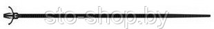 SapiSelco Кабельная стяжка с клипсой черная 140х3,5 (100шт) - фото 3 - id-p48031995