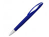Пластиковая шариковая ручка для нанесения логотипа  синяя