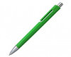Пластиковая шариковая ручка для нанесения логотипа 201031 зеленый