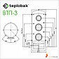 Бойлер косвенного нагрева Теплобак ВТП-3 (объём 1000 л), фото 2