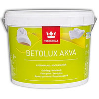 Краска для пола Tikkurila Betolux Aqua п/глянц. (база A) 9 л