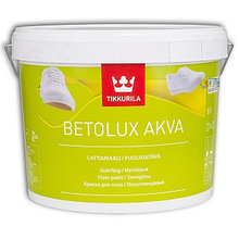 Краска для пола Tikkurila Betolux Aqua п/глянц. (база A) 9 л