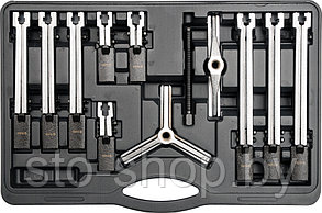 Набор съемников подшипников в труднодоступных местах 12пр Yato YT-25105