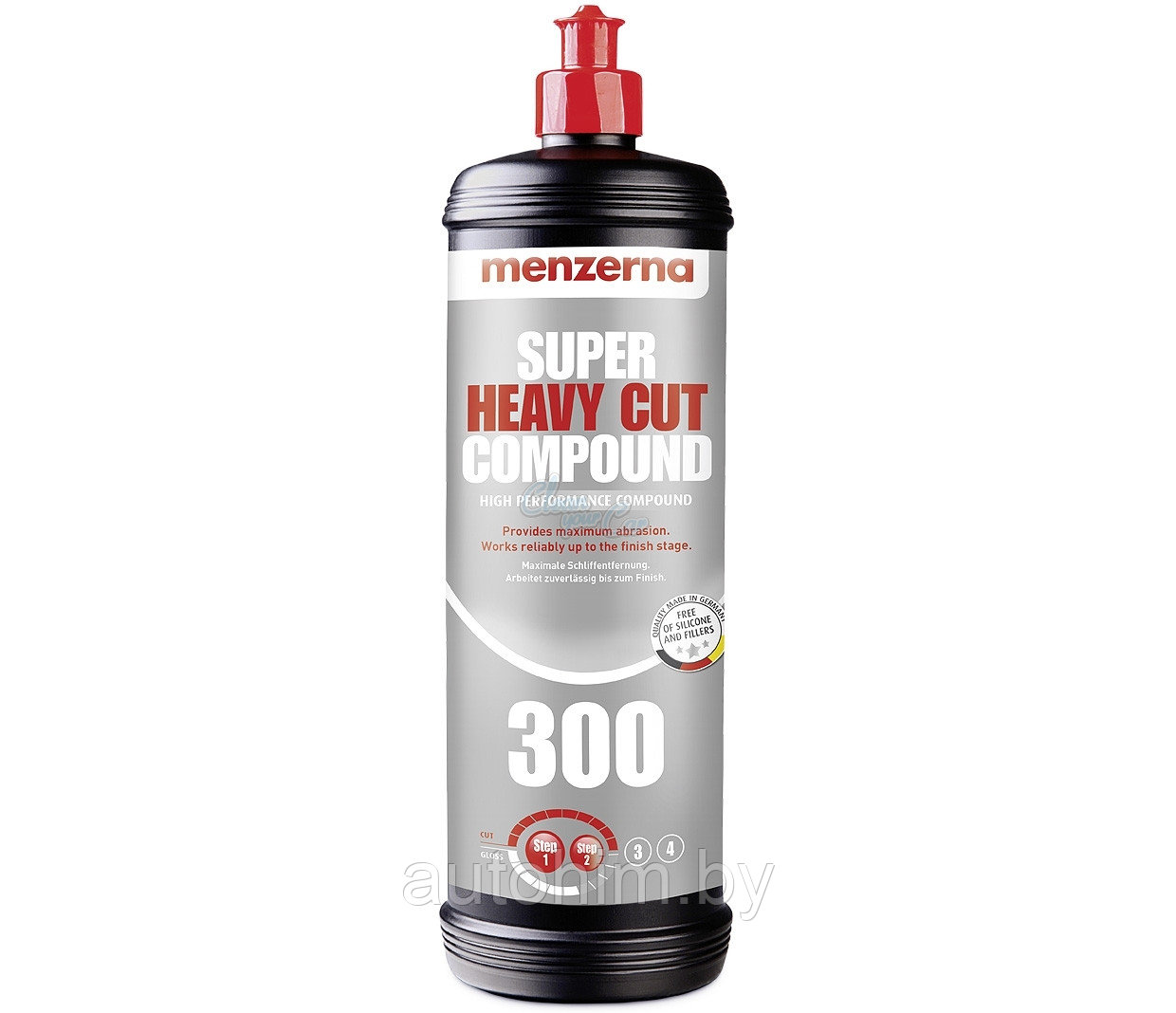 Полироль Menzerna 300 Super Heavy Cut Compound (1л) универсальная высокоабразивная паста - фото 1 - id-p48079786