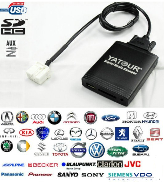 USB MP3 адаптер Yatour YT-M06 TOY2 Toyota 6+6 - фото 2 - id-p48090542
