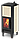 Печь отопительная Теплодар Вертикаль Керамика, Дровяной камин «Вертикаль», фото 2
