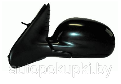 БОКОВОЕ ЗЕРКАЛО (ЛЕВОЕ) Peugeot 406 / Пежо 406, 1995-1999, механическая регулировка