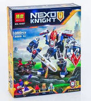 Конструктор Bela 10487 Nexo Knights нексо найтс(аналог Лего 70327) "Королевский Мех", 387 дет 