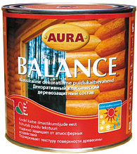 Декоративно-защитное средство для деревянных поверхностей (пропитка) Aura Balance 0,7 л (бесцветный)