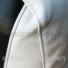 Кресло мешок Спортинг (белый с черным), фото 3