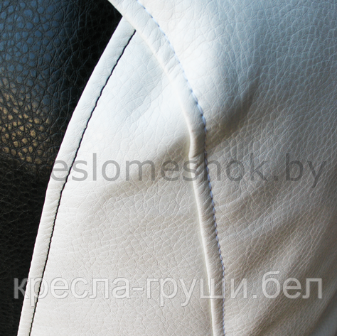 Кресло мешок Спортинг (белый с черным) - фото 4 - id-p45555471