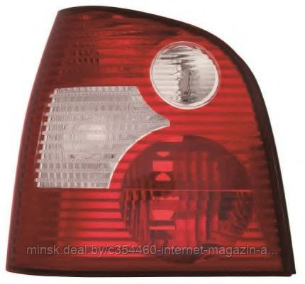 Фонарь задний правый (прозрачно-красный) Volkswagen Polo 9N 01-05