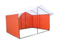 Палатка торговая, разборная «Домик» 4 x 3 из квадратной трубы 20х20 мм