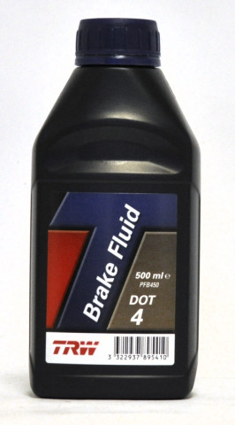 Жидкость тормозная TRW PFB450, BRAKE FLUID, 0.5л DOT 4 - фото 1 - id-p48418296