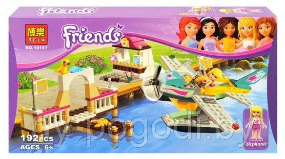 Конструктор Bela "Школа пилотирования самолётов"  арт.10157 (аналог LEGO Friends 3063)