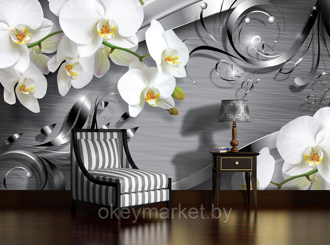 Фотообои флизелиновые Design Studio 3d объёмное золотое дерево 3х2 5м