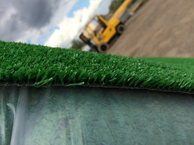 Трава искусственная Калинка Лайм шир. 4м. (ворс 6 мм.), фото 3