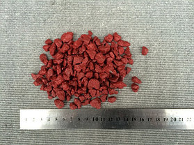 Щебень декоративный бордовый (20 кг.), фото 3