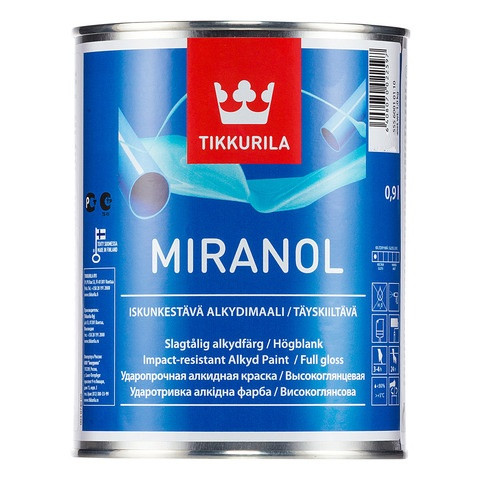 Эмаль глянцевая Tikkurila Miranol (База С) 0,9 л - фото 1 - id-p48698254